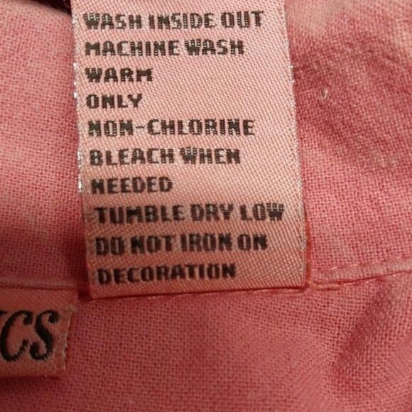 VTG Button Up Top XL Pink Embroidered Beaded Frogs Grandmacore Cottagecore Boho - Picture 10 of 11